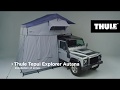 Rooftop tents  thule tepui explorer autana  installation of annex  north america