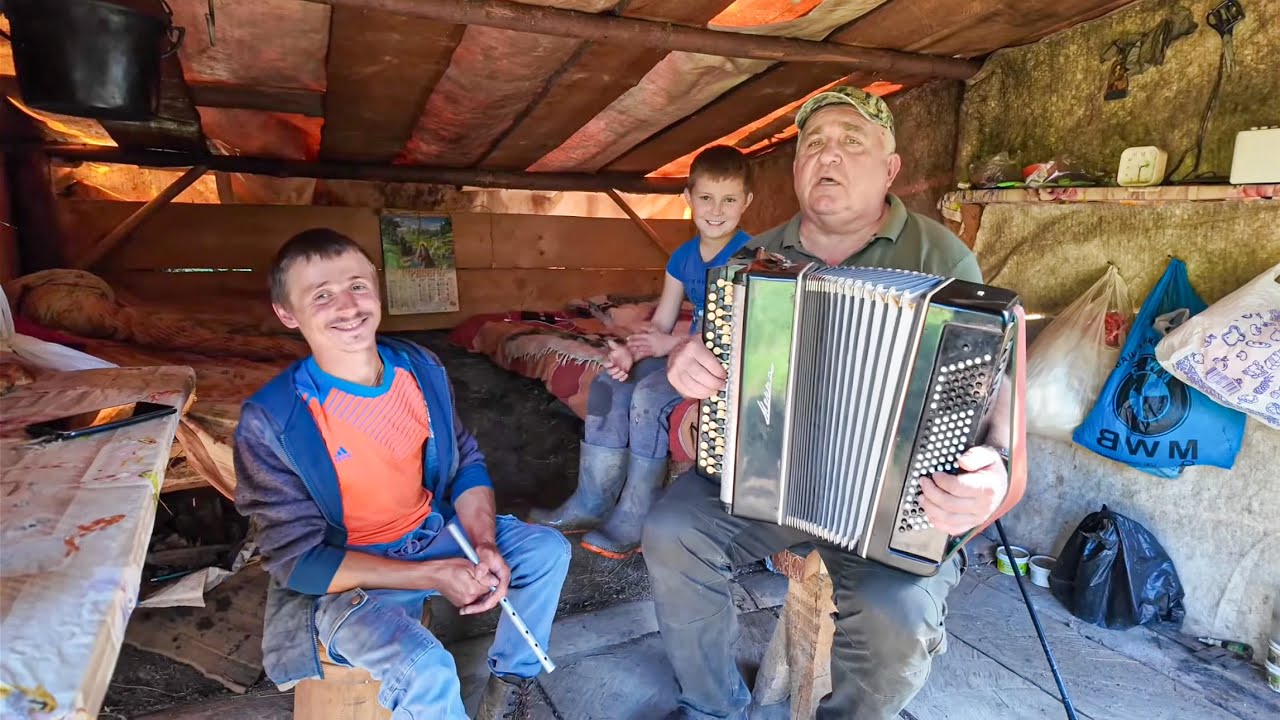 Справжнє життя в Карпатах: осінній випас овець, старовинна хата та велика родина у Видричці