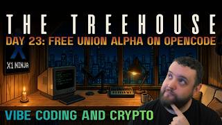 Free Union Alpha on OpenCode + BenchMaxx.ing | The TreeHouse LIVE | Day 23