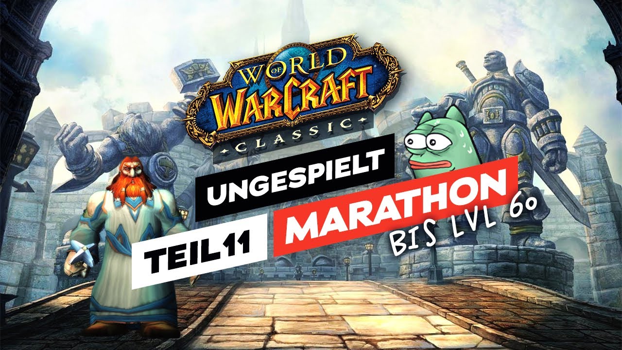 WoW CLASSIC MARATHON (TAG 6) • TEIL 11 gaming logo