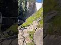Climbing Vernal Falls. 向Vernal Falls 攀登