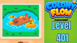 Colony Flow Level 401 Walkthrough Solution