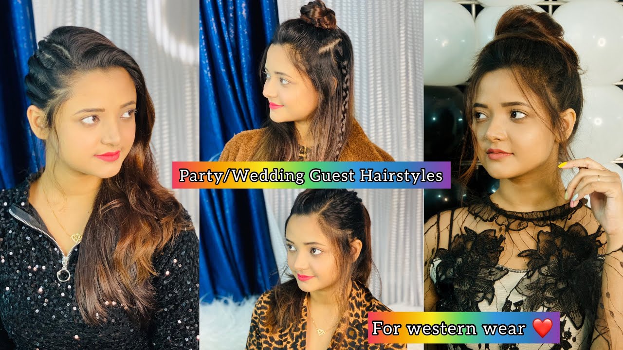 5 Pretty Hairstyles By Pooja Singh For Western Dresses