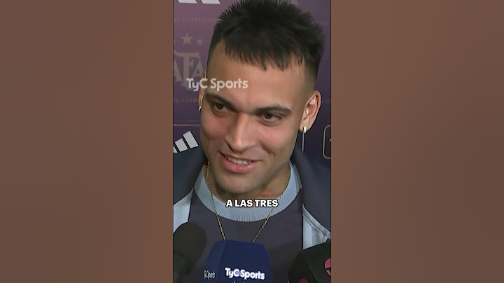 LAUTARO MARTÍNEZ sobre la FINAL de la COPA SUDAMERICANA 🗣️"VEO muy BIEN a RACING"