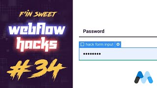 #34 - Password confirm validation with Webflow Interactions | Memberstack