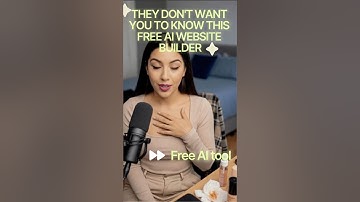 This FREE AI built my website in 10 min! Here