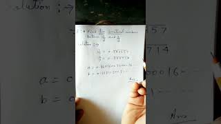 Irrational Numbers  | how to find irrational numbers between two numbers |