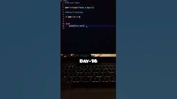Day-16 Learning python from scratch #coding #python #tech #technology #trending #ytshorts #new