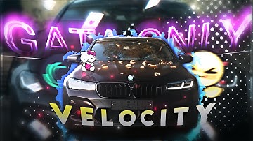 GATA ONLY 🔥 BMW Velocity🌀☠️ • AE Inspired 💯 |Alight Motion Xml🗃️ | Xml Presets💫 ||