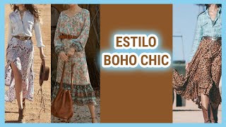 ESTILO BOHO CHIC/ COMBINACIONES DE ROPA LOOKS Y OUTFITS BOHO CHIC/ COMO LUCIR ESTE ESTILO DE VESTIR