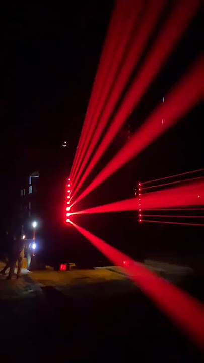 DJ Laser Light - 8eye Red Laser