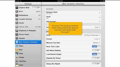 How to setup a Gmail account on your iPad | FastDot Cloud Hosting
