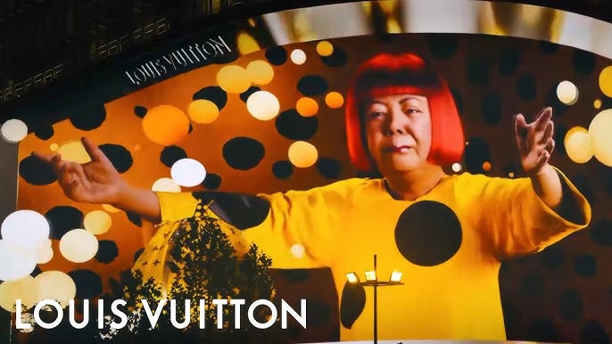 The Yayoi Kusama robot that wowed Paris, New York & London is now in Tokyo  at Louis Vuitton in Shibuya Ward – grape Japan