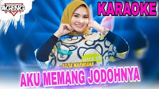 AKU MEMANG JODOHNYA KARAOKE DANGDUT KOPLO AGENG MUSIK||Karaoke versi lambada