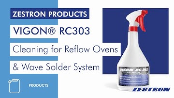 🌟 Effective & Safe Reflow Oven Cleaning with VIGON RC 303: No Hazardous Labeling!
