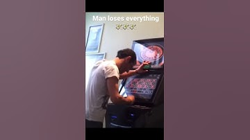 Man loses everything through gambling #fobt #roulette #shorts