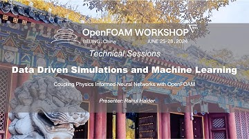 [OFW19] Coupling Physics Informed Neural Networks with OpenFOAM