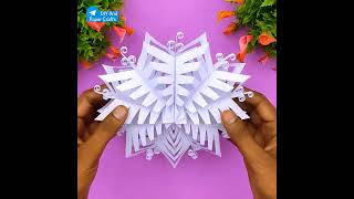 Affortable Snowflakes Making For Upcoming Christmas Party Diy Christmas Tree