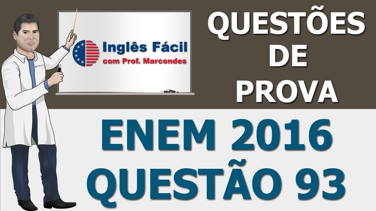 Enem 2016 A Principal Razao Pela Qual Se Infere