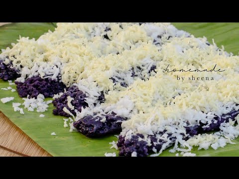 Puto Bumbong (without Bamboo Steamer) | Christmas Season