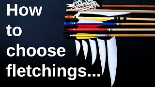 How to choose archery feathers and fletchings for longbow arrows