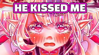 ironmouse got kissed by Accident