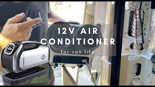 AIR CONDITIONING FOR #VANLIFE | 12/24V DC POWER | DIY TUTORIAL
