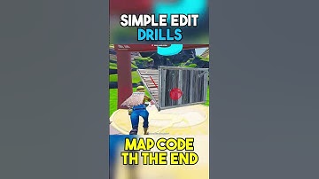 Crosshair Practice with Simple edit 🎯 #fortnite