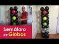 Semaforo de Globos Fiesta Cars