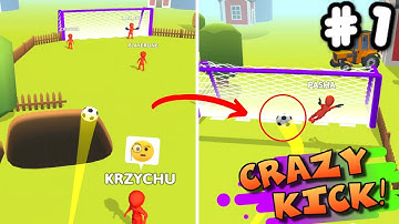 Crazy Kick! - Gameplay #1 (Android, iOS) – Levels 1-10 and Bonus Levels