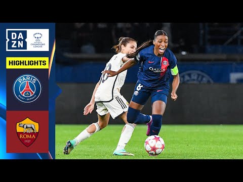 HIGHLIGHTS | PSG vs. AS Roma -- UEFA Women's Champions League 2023-24 (Italiano)