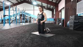 Half-Kneeling Adductor Hip Hinge Dynamic Stretch - Fitbliss Fitness
