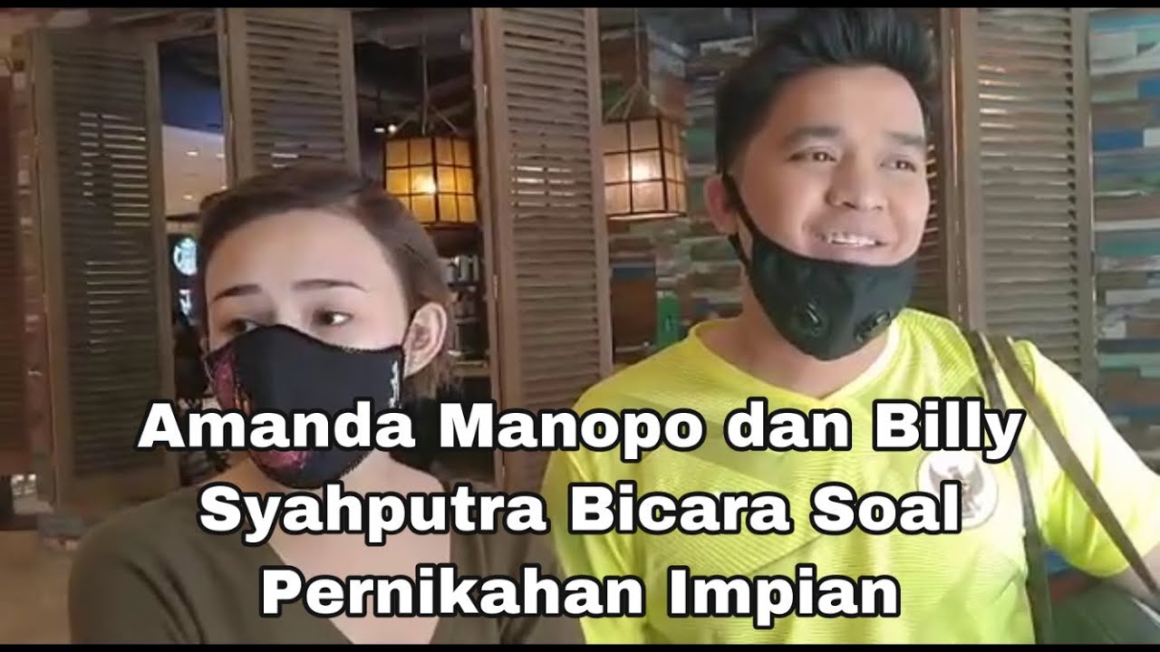 Amanda Manopo dan Billy Syahputra Bicara Soal Pernikahan Impian