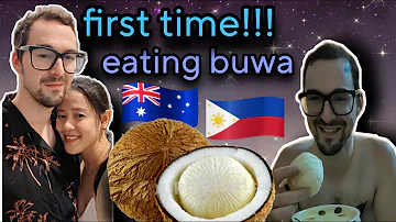 Eating Buwa for the First Time | My Foreigner Boyfriend Try Buwa