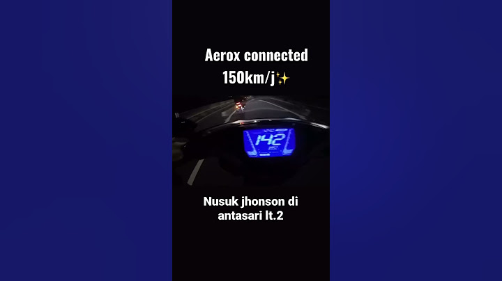 Aerox old vs Aerox new? Topspeed Tembus 150 km/j🫠