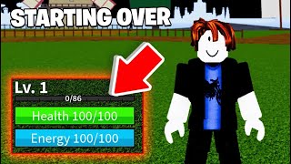 Road To Level 1 - 2450 BUYING ALL PERMANENT FRUITS in Blox Fruits Roblox 