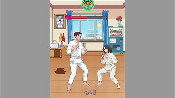 Tricky Story level 35 | help anna and ethan train in karate  Gameplay 