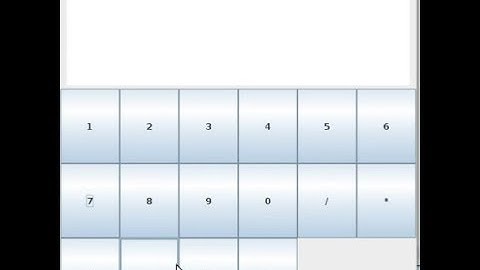 how to make a simple calculator in java using netbeans. #part1
