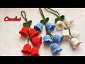 Crochet Lily Of The Valley Wind Chimes Bell Orchid Car Hanger