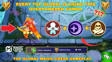 TOP GLOBAL FAVORITE META BUILD ON NEW PATCH - BEST SYNERGY COMBO - MAGIC CHESS GO GO