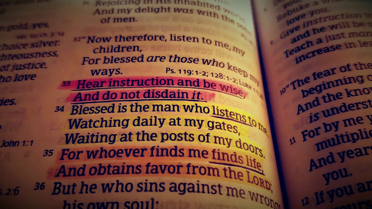 Bible Reading Proverbs 8 32 36 Music YouTube bible-reading-proverbs-8-32-36-music-youtube