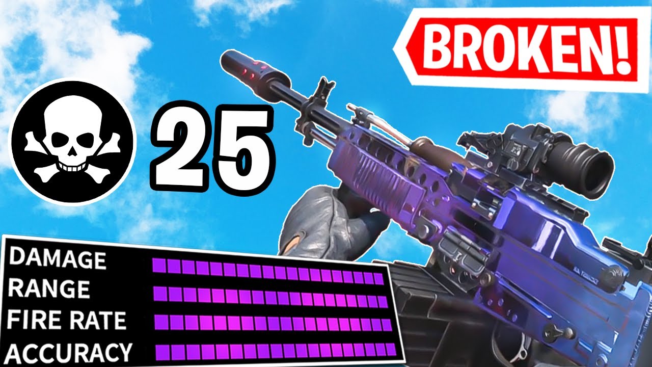 The NEW MAX DAMAGE STONER 63 CLASS is META! (Best Stoner 63 Class Setup in Warzone!)