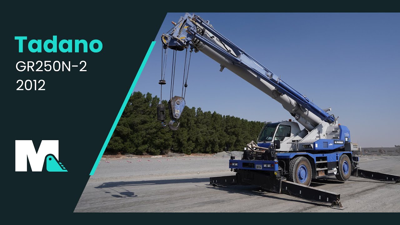 Tadano GR250N-2 Mobile Crane | 2012