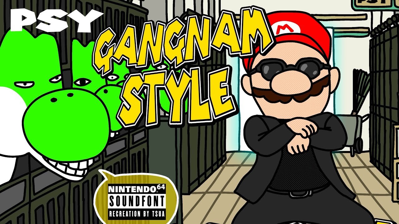 PSY - Gangnam Style but it's in the Mario 64 Soundfont