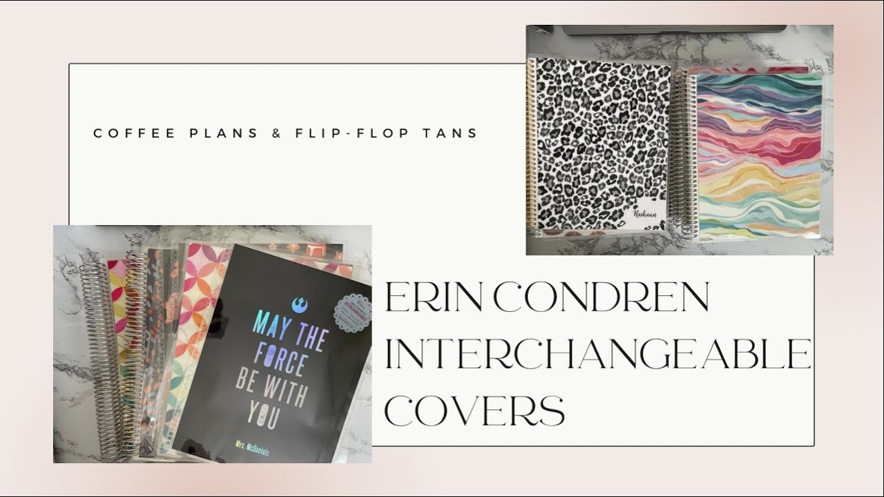 Erin Condren Interchangeable Covers  - I may need an intervention!