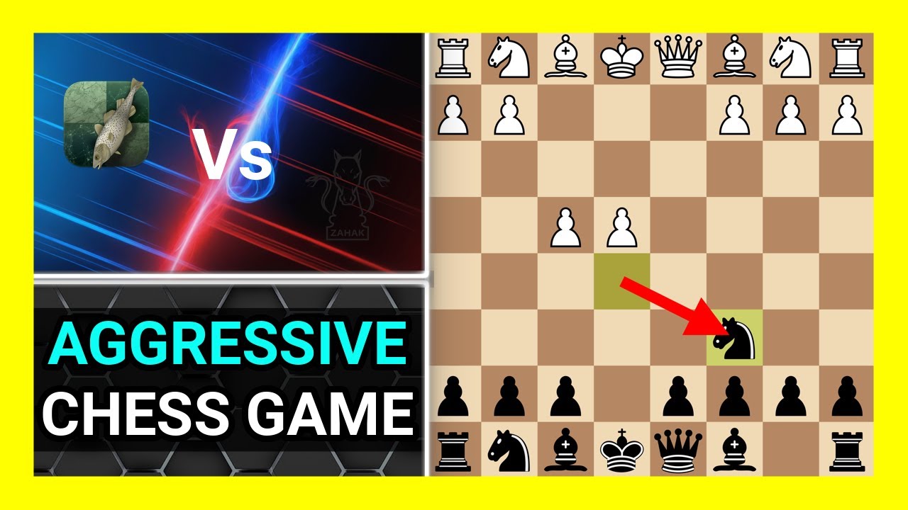 Aggressive Chess Engine Game, Stockfish 16.1 vs Zahak 10.0, Watch and ...