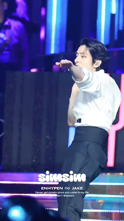 fancam #jake #enhypen and JYP performed'She Was Pretty”at #WeverseCon Festival cr:simsim__i #tiktok