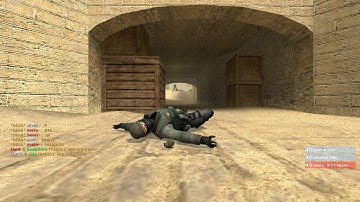 AlphA CS:S Jumping 1 Shot Autosniper Across Dust2