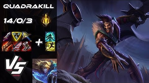 BOTTOM Draven vs Ezreal [QUADRAKILL] - NA Challenger Patch 25.S2.8