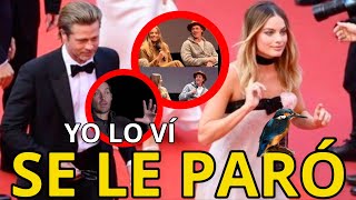 Margot Robbie Confiesa Besar a Brad Pitt Sin Permiso y Se Le Paró?